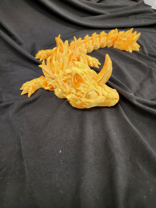 The Ethereal Horned One: Articulated Unicorn Dragon
