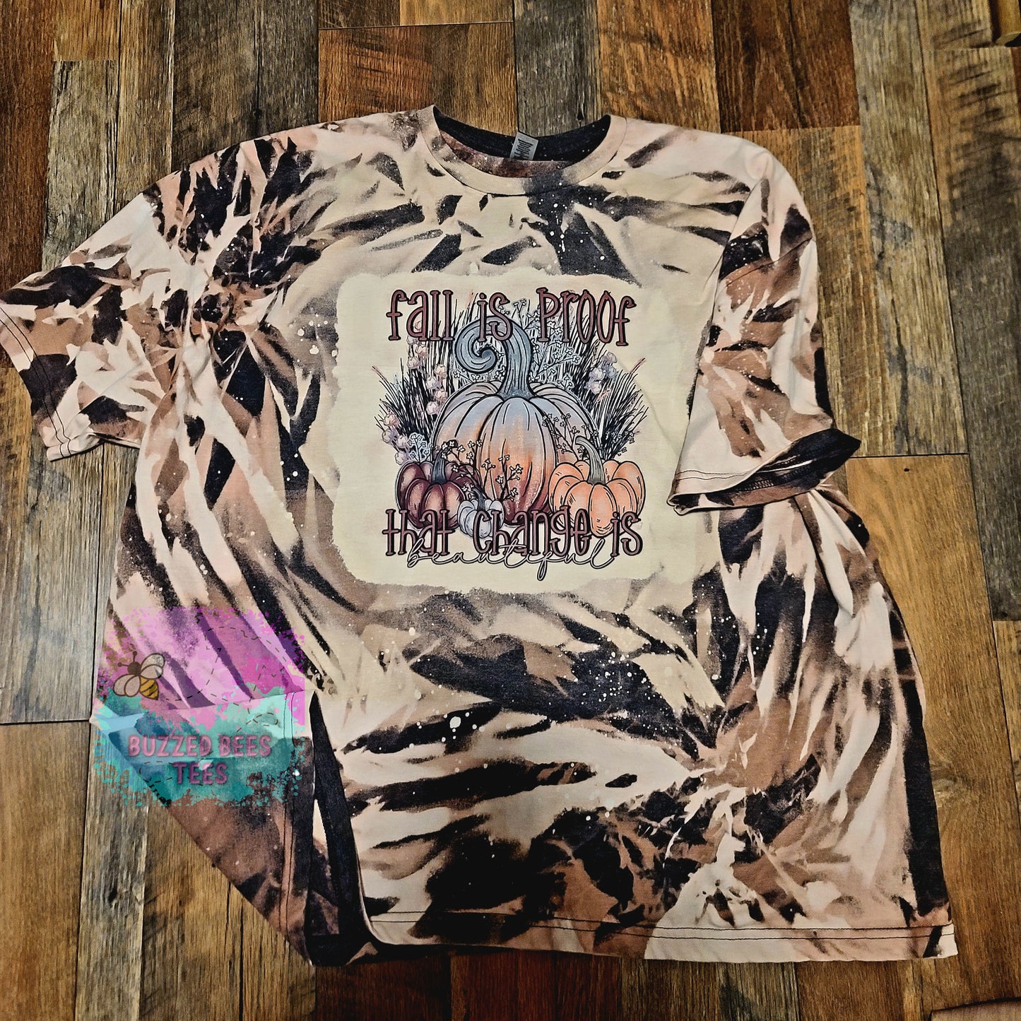 Fall Is Proof That Change is Beautiful Short Sleeve T-Shirt