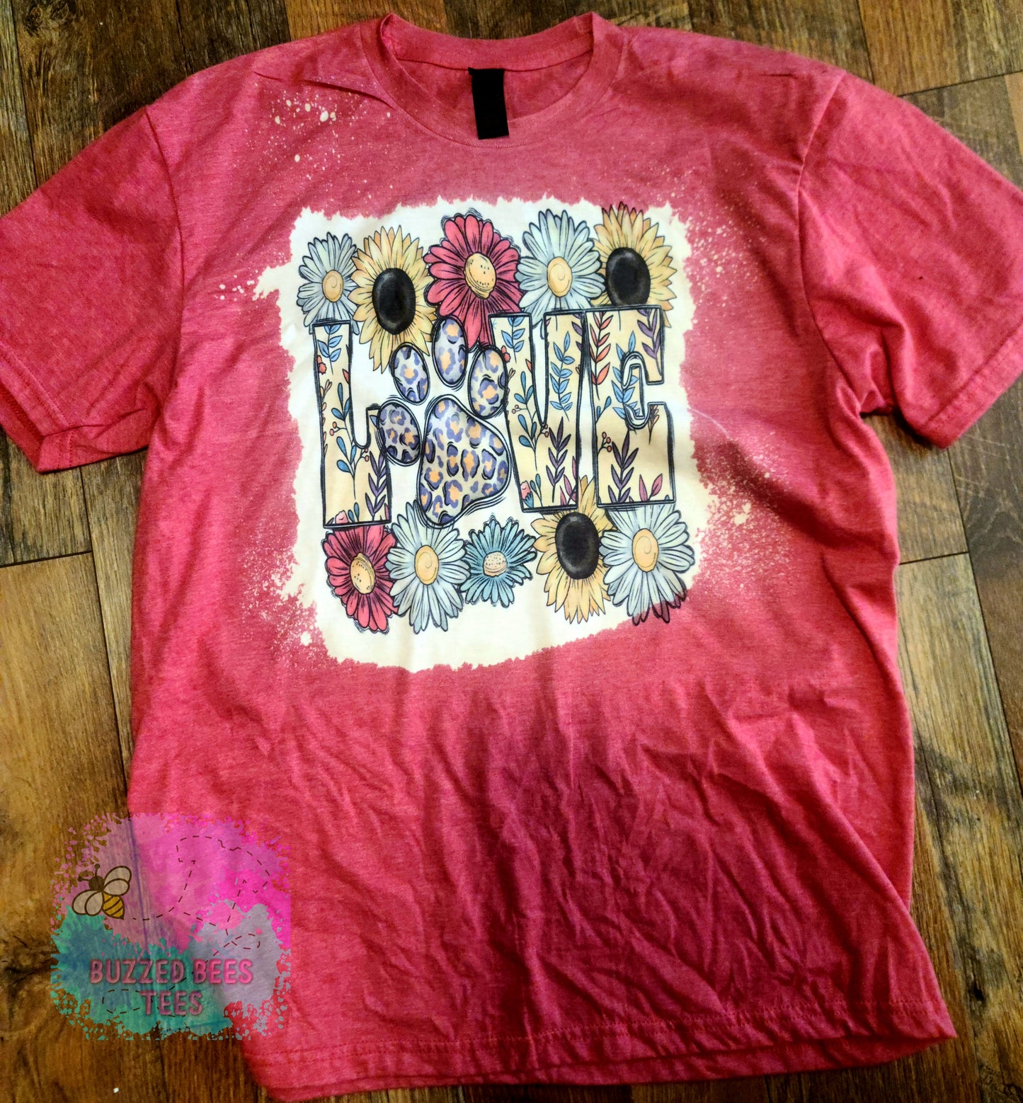 Love Flower Short Sleeve T-Shirt