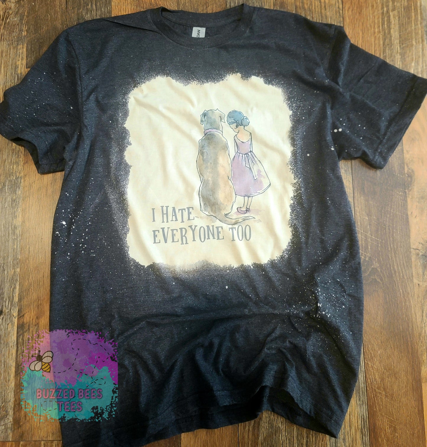 I Hate Everyone Too Short Sleeve T-Shirt