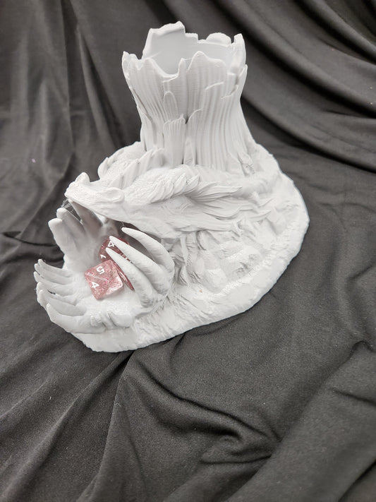 Dragon's Maw Dice Tower: Handcrafted 3D Printed Tabletop Accessory