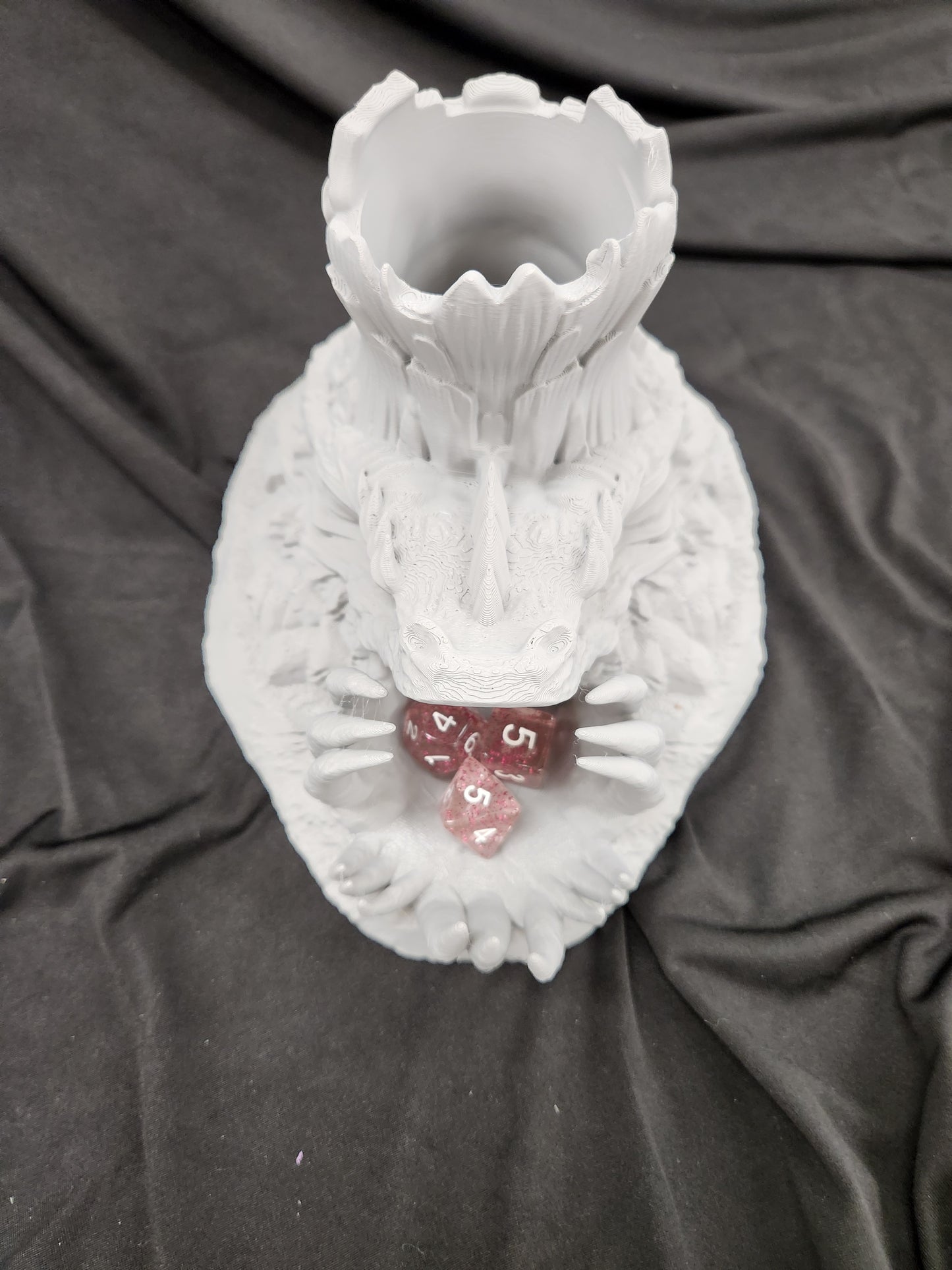 Dragon's Maw Dice Tower: Handcrafted 3D Printed Tabletop Accessory