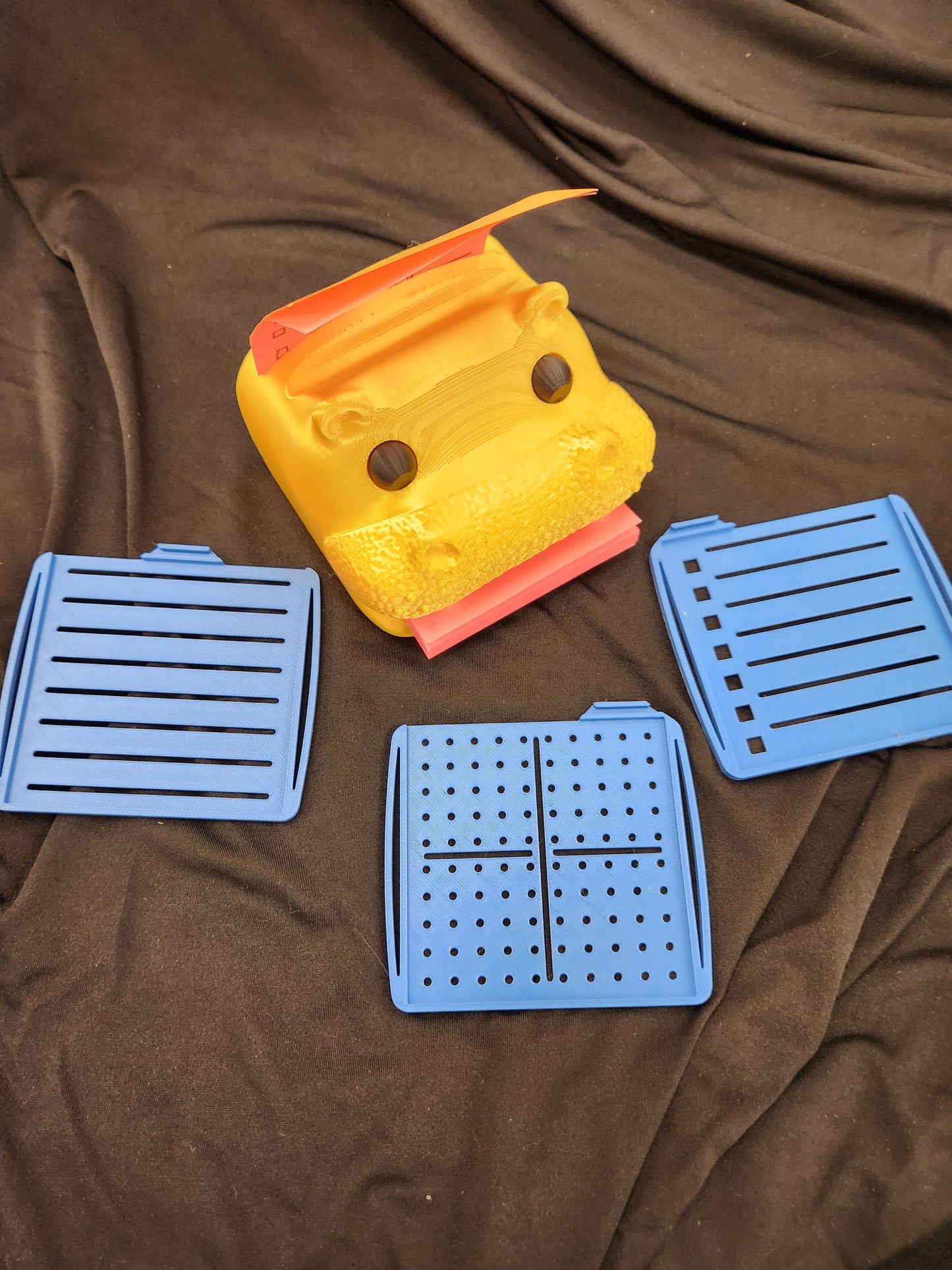Hungry Hippo Sticky Note Holder & Stencil Set